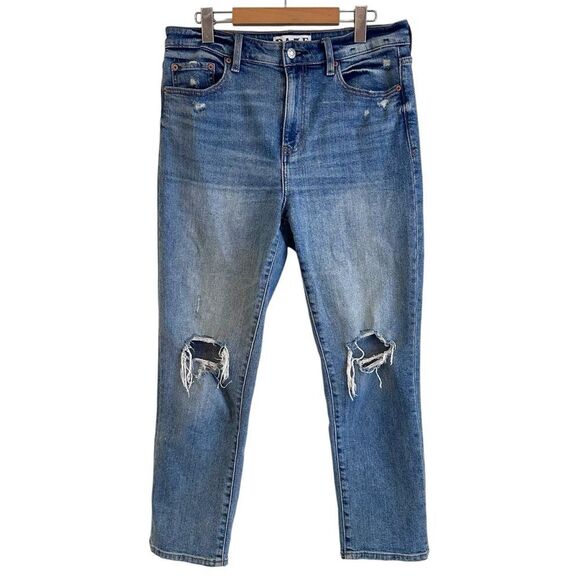 Daze Denim Tough Love Distressed High Waisted Jeans Size 30 - Picture 2 of 9